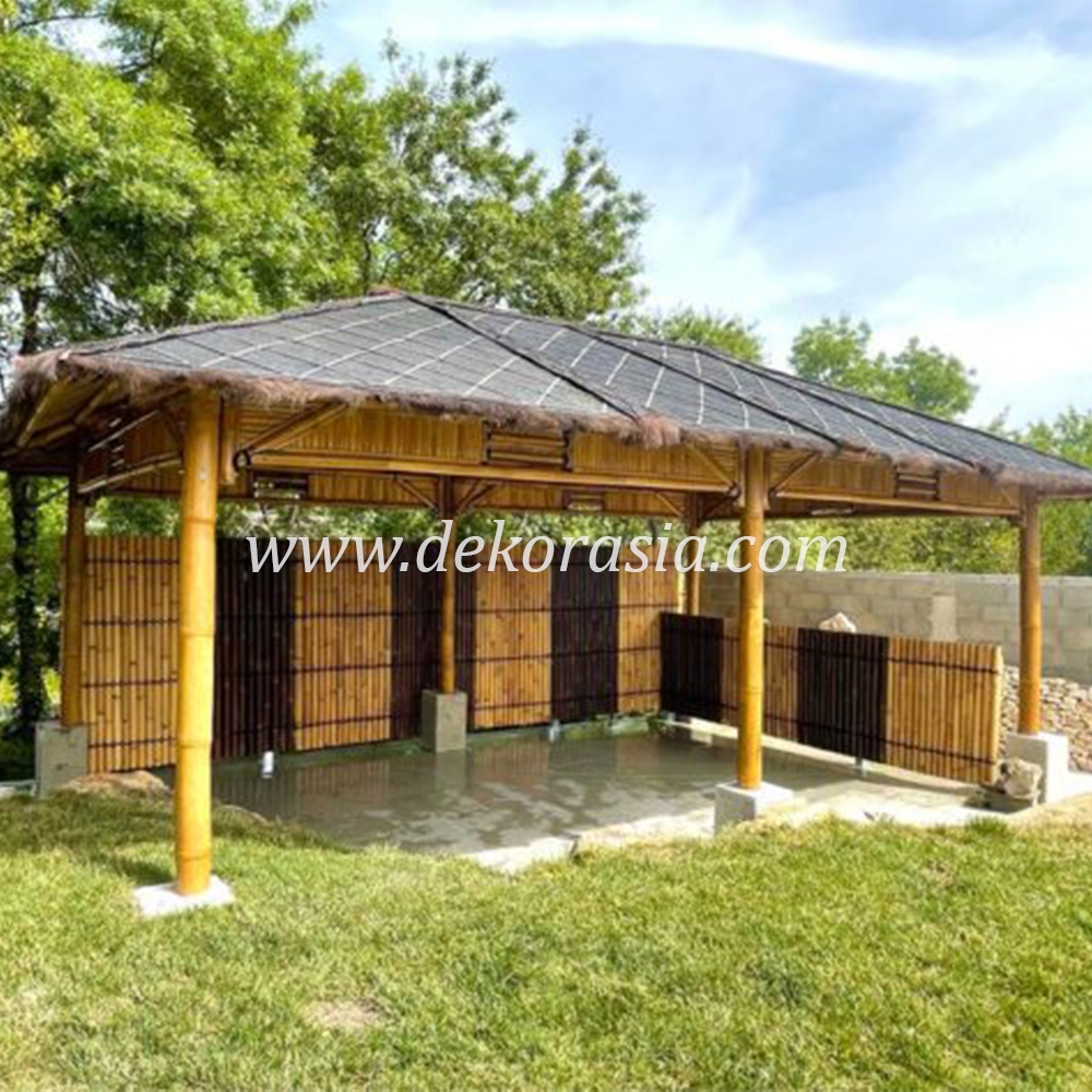 Bamboo Gazebo for Home Garden, Bamboo Gazebo Outdoor